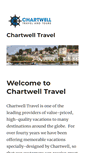 Mobile Screenshot of chartwelltravel.com